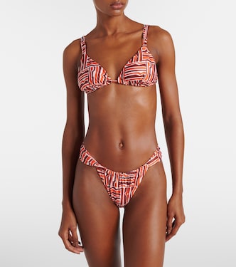 Braga de bikini Andez de tiro bajo estampada | Faithfull