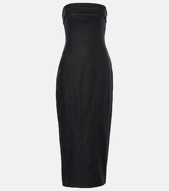 Linen midi dress | Faithfull
