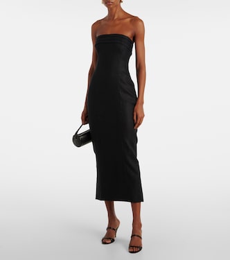 Linen midi dress | Faithfull