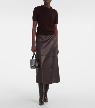Pullover in lana e cashmere con paillettes | Tory Burch