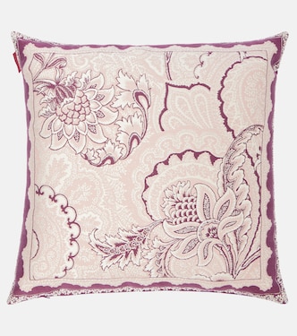 Cuscino Bloom Pegaso in misto cotone | Etro