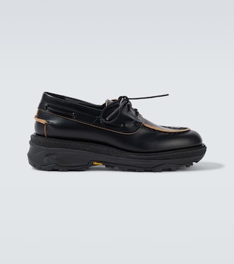 Segelschuhe aus Leder | Sacai