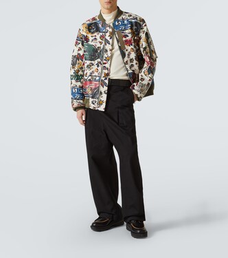 Segelschuhe aus Leder | Sacai
