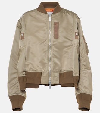 Giacca blouson in twill tecnico | Sacai