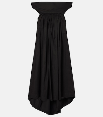 Abito crto Chalice in cotone con cut-out | Rick Owens