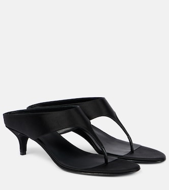 Sandali infradito 45 in raso e pelle | Magda Butrym