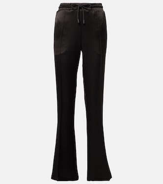 Mid-rise satin straight pants | JW Anderson