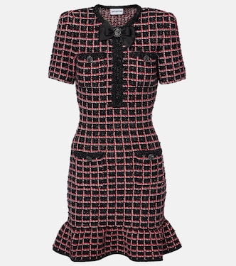 Minikleid aus Tweed | Self-Portrait