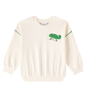 Sweatshirt Lizard aus Baumwoll-Jersey | Mini Rodini
