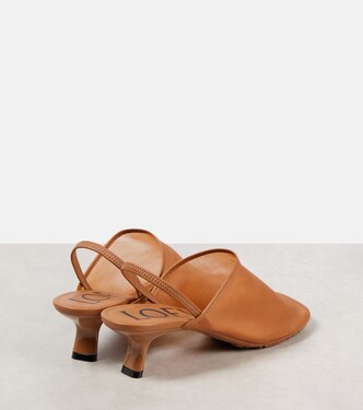 Mules slingback Petal in mesh | Loewe