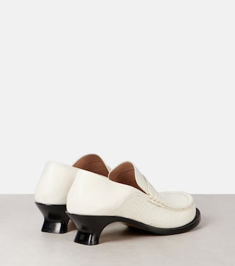 Loafer-Pumps Campo 45 aus Leder | Loewe