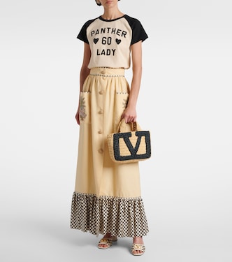 T-shirt imprimé en coton | Valentino