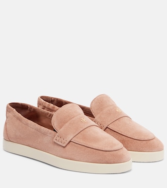 Suede penny loafers | Tory Burch