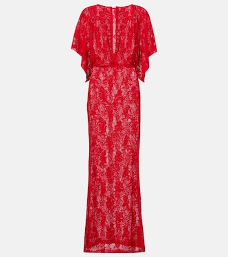 Obie lace gown | Norma Kamali