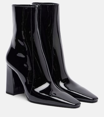 Rainer 90 patent leather ankle boots | Saint Laurent