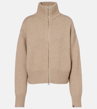 Xtra Fab cashmere zip-up cardigan | Extreme Cashmere