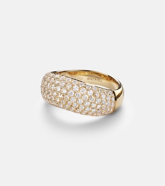 Celeste 18kt gold ring with diamonds  | Anita Ko