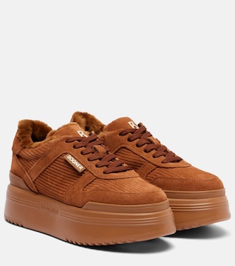 New York suede platform sneakers | Bogner