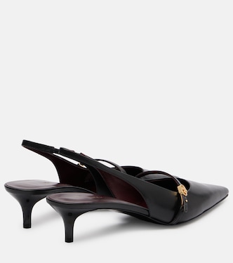 Mary-Jane-Pumps Double-T aus Leder | Tory Burch