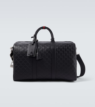 GG leather duffel bag | Gucci