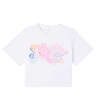 Logo cotton jersey T-shirt | Stella McCartney Kids
