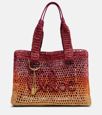 Bolso Summer Banana Medium de rafia | Chloé