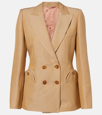 Renegade Charmer linen-blend blazer | Blazé Milano