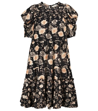 Cassian floral cotton-blend minidress | Ulla Johnson