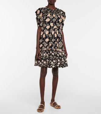 Cassian floral cotton-blend minidress | Ulla Johnson