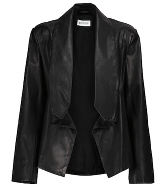 Cropped Blazer aus Leder | Maticevski