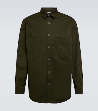 Camisa en sarga de algodón | King & Tuckfield