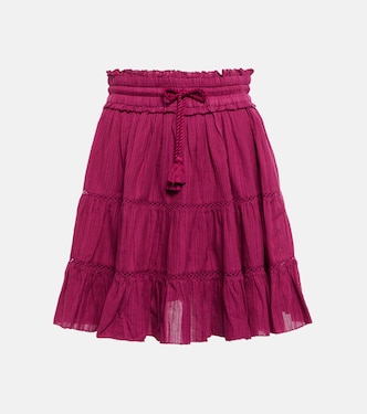 Lioline cotton-blend miniskirt | Marant Etoile