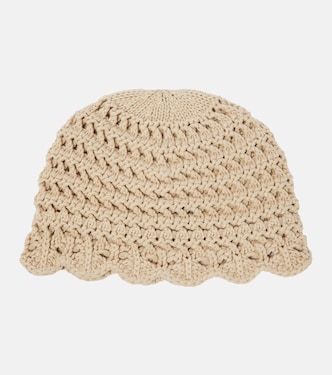 Berretto in crochet di cotone | Loro Piana