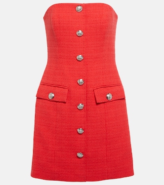 Aster cotton-blend tweed minidress | Veronica Beard