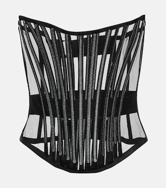 x Kim - Corsetto in tulle | Dolce&Gabbana