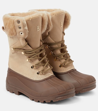 Botines Wellington de ante con borrego | Bogner