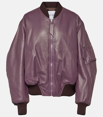 Veste bomber Anja en cuir | The Attico