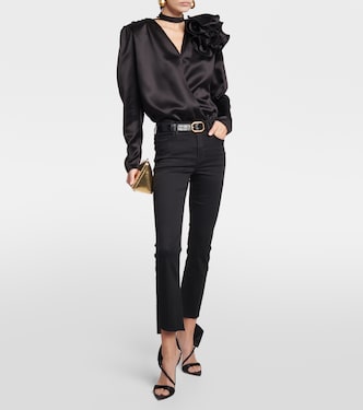 Croppe Straight Jeans Le High Straight | Frame