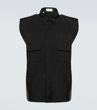 Hemd Saharienne aus Faille | Saint Laurent