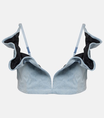 Top di jeans con ruches | Y/Project