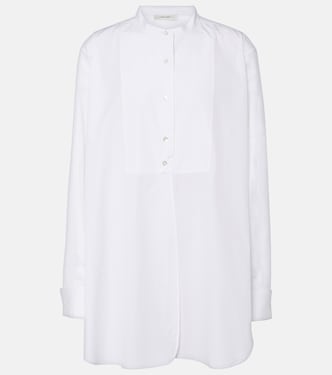 Oversize-Hemd Amalia aus Baumwollpopeline | The Row