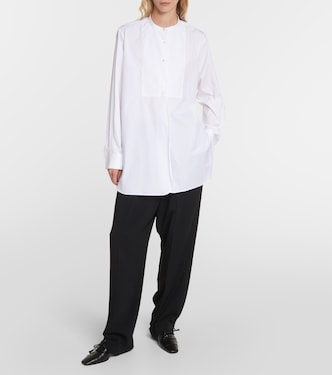 Oversize-Hemd Amalia aus Baumwollpopeline | The Row