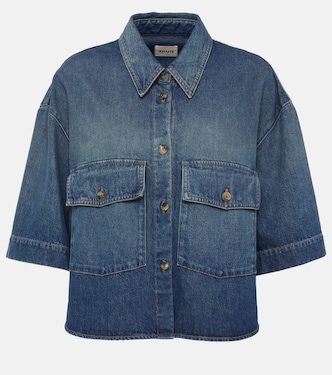 Camisa Mahsha de denim | Khaite