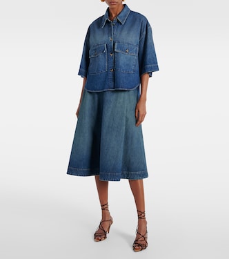 Camisa Mahsha de denim | Khaite