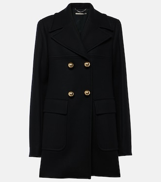 Abrigo cruzado de lana | Stella McCartney