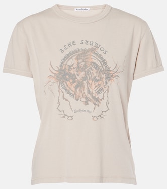 Etza printed cotton jersey T-shirt | Acne Studios
