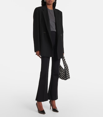 Scuba high-rise flared pants | Wolford