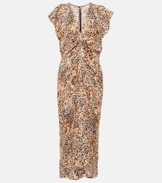 Vestido midi Lyndsay estampado | Isabel Marant