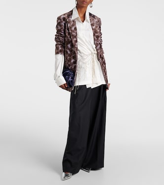 Weite Hose aus Wolle | Dries Van Noten