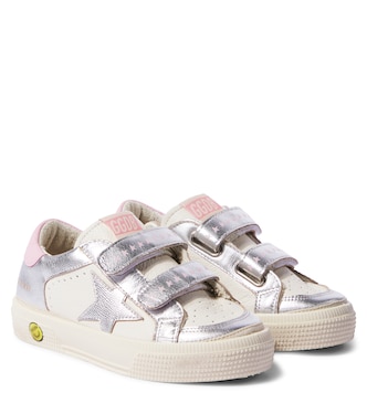 May School leather sneakers | Golden Goose Kids